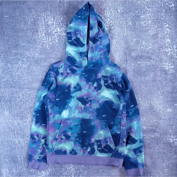 Nike Funky Dreamy Pattern Hoodie Sweater All Over Print - Picture 1 of 7